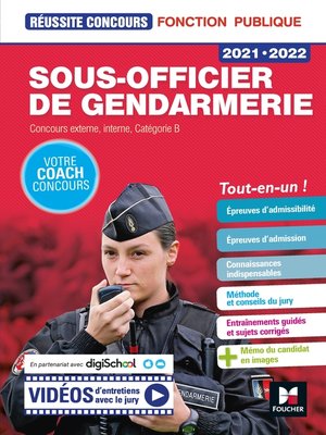 cover image of Réussite Concours--Sous-officier de gendarmerie--2021-2022- Préparation complète